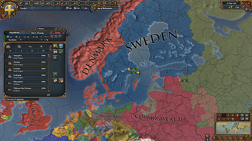画像ギャラリー No.003のサムネイル画像 / 「Europa Universalis IV」が80%オフ。最新拡張「Emperor」のリリースに合わせてSteamの「MIDWEEK MADNESS」に登場
