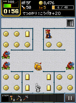 画像ギャラリー No.011のサムネイル画像 / なぞるだけの簡単操作が魅力!iOS向けアクションRPG「なぞダン」を紹介する「(ほぼ)日刊スマホゲーム通信」第59回