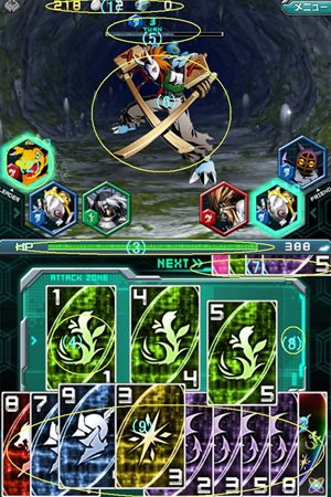 画像ギャラリー No.004のサムネイル画像 / iOS向けカードバトルRPG「デジモンクルセイダー」基本的なバトルの流れや，登場するデジモンの一部を紹介
