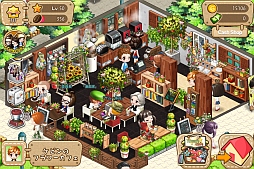 画像ギャラリー No.002のサムネイル画像 / カフェ経営シミュレーションゲーム「LINE アイラブコーヒー」が配信に