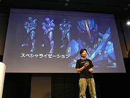 画像ギャラリー No.009のサムネイル画像 / 最新タイトルの情報を開発者自らが語る。「Xbox 360『大』感謝祭 2012 夏」で行われた「怒首領蜂最大往生」「Halo 4」のステージをレポート