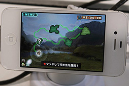 画像ギャラリー No.004のサムネイル画像 / ［TGS 2012］指1本でひと狩りいこうぜ。「モンスターハンター Massive Hunting」は，シンプル操作でアクション性が十分なソーシャルゲームだった 