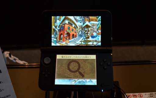 画像ギャラリー No.005のサムネイル画像 / ［TGS 2012］「レイトン教授と超文明Aの遺産」は，シリーズの基本を手堅く押さえた内容。待ち行列も長く，人気の高さをあらためて実感