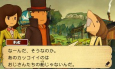 画像ギャラリー No.024のサムネイル画像 / 「レイトン教授と超文明Aの遺産」，序盤のストーリーと「ナゾ」を大量のスクリーンショットと共に紹介