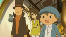 画像ギャラリー No.017のサムネイル画像 / 氷の中から目覚めた謎の少女と，少女を狙う謎の組織。謎が謎を呼ぶ「レイトン教授と超文明Aの遺産」のあらすじを確認しよう