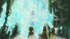 画像ギャラリー No.039のサムネイル画像 / 氷の中から目覚めた謎の少女と，少女を狙う謎の組織。謎が謎を呼ぶ「レイトン教授と超文明Aの遺産」のあらすじを確認しよう