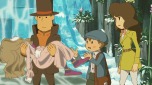 画像ギャラリー No.042のサムネイル画像 / 氷の中から目覚めた謎の少女と，少女を狙う謎の組織。謎が謎を呼ぶ「レイトン教授と超文明Aの遺産」のあらすじを確認しよう