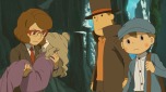 画像ギャラリー No.044のサムネイル画像 / 氷の中から目覚めた謎の少女と，少女を狙う謎の組織。謎が謎を呼ぶ「レイトン教授と超文明Aの遺産」のあらすじを確認しよう