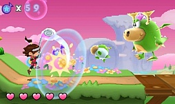 画像ギャラリー No.001のサムネイル画像 / 3DS「リズムハンター ハーモナイト」の最新情報が公開。ゲームフリークの完全新作は,攻撃やジャンプで楽曲を豊かにするリズムアクション