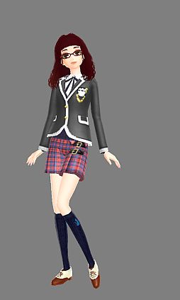 画像ギャラリー No.005のサムネイル画像 / 「わがままファッション GIRLS MODE よくばり宣言！」，LIZ LISA dollとのコラボ制服を配信
