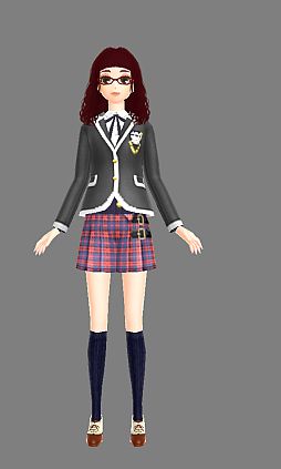 画像ギャラリー No.007のサムネイル画像 / 「わがままファッション GIRLS MODE よくばり宣言！」，LIZ LISA dollとのコラボ制服を配信