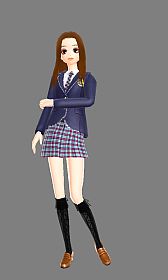 画像ギャラリー No.010のサムネイル画像 / 「わがままファッション GIRLS MODE よくばり宣言！」，LIZ LISA dollとのコラボ制服を配信