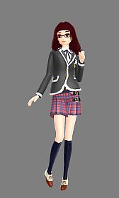 画像ギャラリー No.012のサムネイル画像 / 「わがままファッション GIRLS MODE よくばり宣言！」，LIZ LISA dollとのコラボ制服を配信