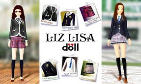 画像ギャラリー No.014のサムネイル画像 / 「わがままファッション GIRLS MODE よくばり宣言！」，LIZ LISA dollとのコラボ制服を配信