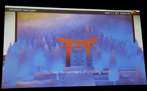 画像ギャラリー No.005のサムネイル画像 / ［GDC 2015］「飛び出す絵本」をゲーム画面に再現するまでの努力。「TENGAMI」のグラフィックスがどのように開発されたのかをクリエイターが解説