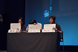 画像ギャラリー No.039のサムネイル画像 / FFシリーズ初となる乙女ゲームの(架空)企画がまさかの発表! 「スクエニChan!」公開収録の模様をレポート