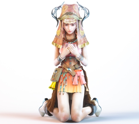 画像ギャラリー No.011のサムネイル画像 / 「LIGHTNING RETURNS: FINAL FANTASY XIII」，死者の声を聞ける聖女「ヲルバ＝ダイア・ヴァニラ」や，3種類の新たなウェアの情報が公開