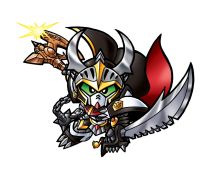 画像ギャラリー No.002のサムネイル画像 / 「ナイトガンダムカードダス戦記」,“伝説の巨人”編のカードを配信開始