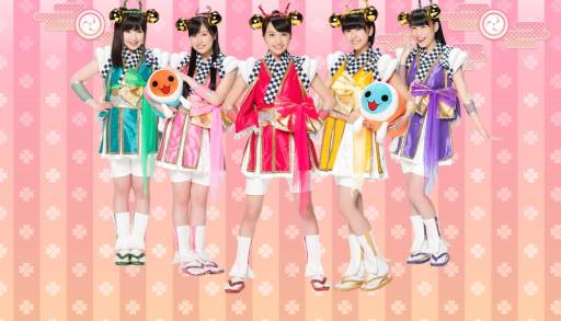 画像ギャラリー No.002のサムネイル画像 / 「太鼓の達人」シリーズの応援キャラクターに「ももいろクローバーZ」が就任