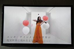画像ギャラリー No.013のサムネイル画像 / ［TGS 2012］「.hackの世界」実現も近い？ ソニーの特製ヘッドマウントディスプレイを使った仮想現実実験にサイバーコネクトツー松山氏驚く