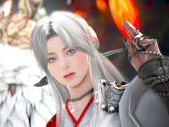 ［プレイレポ］「黒い砂漠」に狐系のお姉さん“メグ”が登場。画面を真っ赤に染める東洋の道士