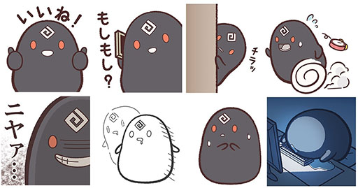 画像ギャラリー No.001のサムネイル画像 / 「黒い砂漠」のLINEスタンプが販売開始。記念イベントも実施