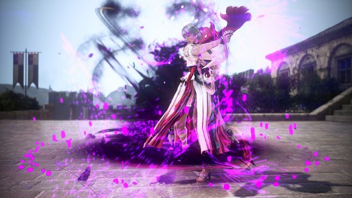 画像ギャラリー No.022のサムネイル画像 / ［プレイレポ］「黒い砂漠」のメグに覚醒が実装。招画扇を両手に舞うように戦う，コンボが重要な戦闘スタイル