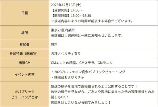 画像ギャラリー No.007のサムネイル画像 / 「黒い砂漠」「黒い砂漠モバイル」の“2023カルフェオン宴会”パブリックビューイング開催が決定