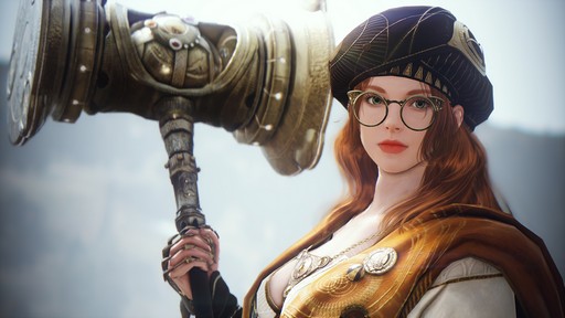 画像ギャラリー No.001のサムネイル画像 / ［プレイレポ］「黒い砂漠」27番目のクラス“スカラー”は，重力を操るハンマー使い。作りこまれたストーリーや設定も魅力のキャラだ
