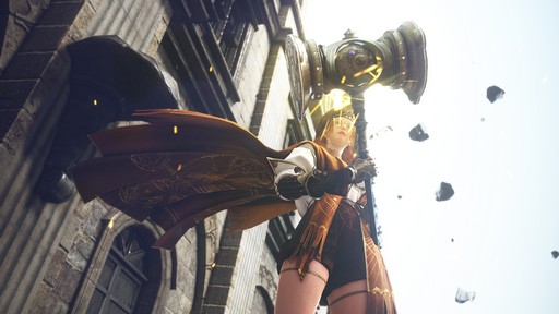 画像ギャラリー No.015のサムネイル画像 / ［プレイレポ］「黒い砂漠」27番目のクラス“スカラー”は，重力を操るハンマー使い。作りこまれたストーリーや設定も魅力のキャラだ
