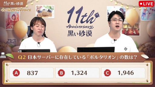 画像ギャラリー No.023のサムネイル画像 / 「黒い砂漠」日本サービス11周年記念生番組をレポート。直近1年の歩みの振り返りやサーバーデータ,豪華プレゼントを公開