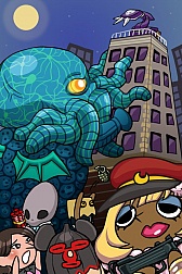 画像ギャラリー No.003のサムネイル画像 / 「Crazy Tower」,“秘密結社 鷹の爪”とのコラボを11月15日に開始