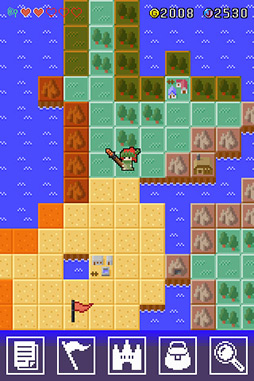 画像ギャラリー No.006のサムネイル画像 / 海に沈んだ大陸を取り戻せ。iOS向けパズルRPG「浮遊大陸バトリクス」を紹介する「（ほぼ）日刊スマホゲーム通信」第61回