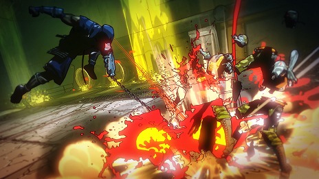 画像ギャラリー No.021のサムネイル画像 / 「YAIBA: NINJA GAIDEN Z」，ゾンビの属性を逆手に取ったアクションシーンや，ゾンビの一部を武器として利用する“ハーベスト”が公開