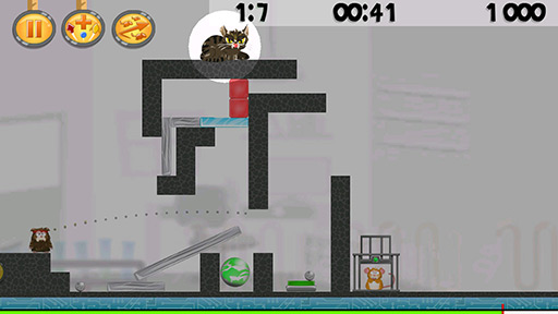 画像ギャラリー No.005のサムネイル画像 / ハムスターが主役のスマートフォン向けアクションパズル「Hamster:Attack!」を紹介する「(ほぼ)日刊スマホゲーム通信」第62回