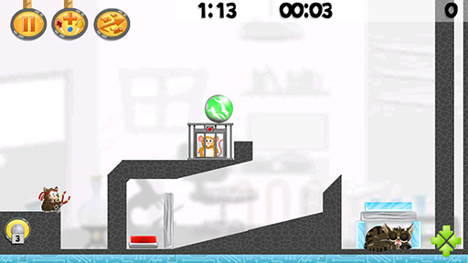 画像ギャラリー No.006のサムネイル画像 / ハムスターが主役のスマートフォン向けアクションパズル「Hamster:Attack!」を紹介する「(ほぼ)日刊スマホゲーム通信」第62回