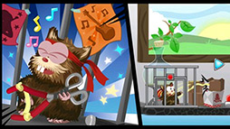 画像ギャラリー No.009のサムネイル画像 / ハムスターが主役のスマートフォン向けアクションパズル「Hamster:Attack!」を紹介する「(ほぼ)日刊スマホゲーム通信」第62回