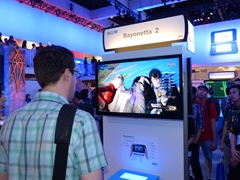 画像ギャラリー No.001のサムネイル画像 / ［E3 2013］麗しのショートカットのベヨネッタはスタイラスでも操作可能。任天堂×プラチナゲームズの新作「ベヨネッタ2」プレイレポート