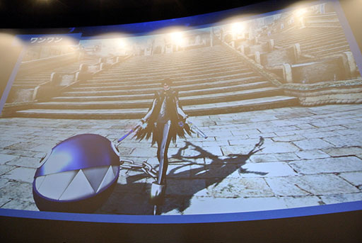 画像ギャラリー No.003のサムネイル画像 / ［TGS 2014］「ベヨネッタ2」の発売記念イベント「PlatinumGames’ Night 9.20」をレポート。開発スタッフのトークセッションではギリギリ発言連発！？