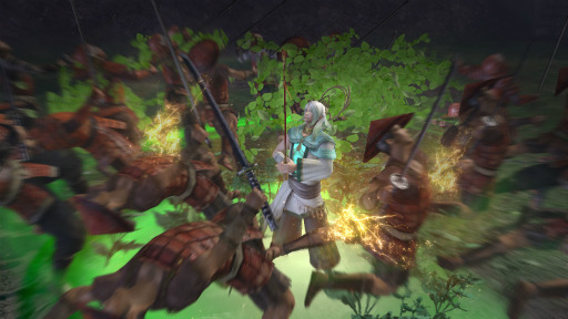 画像ギャラリー No.001のサムネイル画像 / 「無双OROCHI2 Hyper」,新キャラ「神農」「紅葉」のアクションが公開。Wii U GamePadを利用したプレイ方法も明らかに