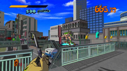 画像ギャラリー No.008のサムネイル画像 / ［TGS 2012］HDリマスターされたPS Vita版「ジェットセットラジオ」をTGSでプレイ。手のひらの上に広がる街でグラフィティを描きまくろう