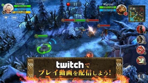 画像ギャラリー No.003のサムネイル画像 / 「ヒーローズ・オブ・オーダー&カオス」,Twitchのライブ配信機能を実装