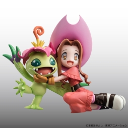 画像ギャラリー No.001のサムネイル画像 / 「デジモンアドベンチャー」のミミと光子郎がフィギュアに。予約受付開始