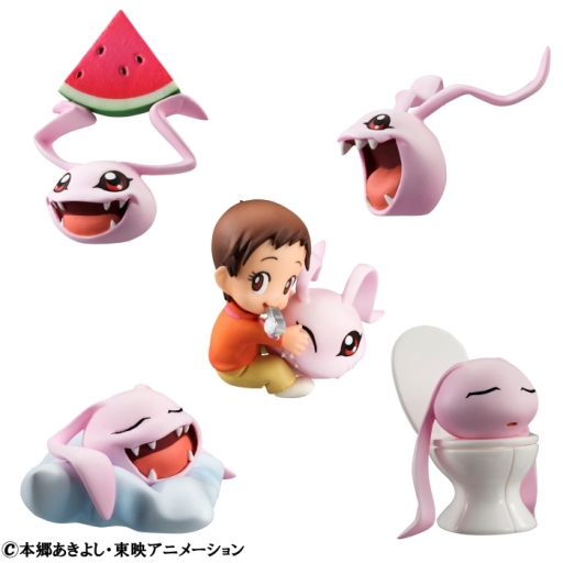 画像ギャラリー No.002のサムネイル画像 / 「デジモン」のコロモンが5cmフィギュアに。5体セットの予約受付開始