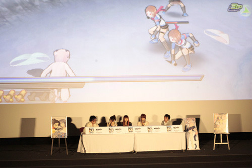 画像ギャラリー No.013のサムネイル画像 / 「HAPPY★にゅう★YEAR！『閃乱カグラ』爆乳ハイパー発表会2013」，新作「SHINOVI VERSUS」の新情報と原田ひとみさんらによるトークに会場が沸く