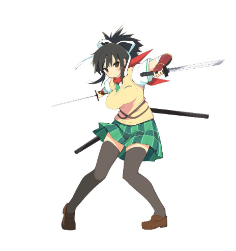 画像ギャラリー No.004のサムネイル画像 / 「閃乱カグラ SHINOVI VERSUS」，2月1日より秋葉原のラーメン店4店舗とコラボして「にゅうにゅう♡ラーメン」を販売。テレビCMも公開に