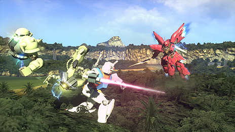画像ギャラリー No.003のサムネイル画像 / “ガンプラ”が戦うアクションゲーム「ガンダムブレイカー」，基本システムや参戦機体を公開。カスタマイズの高い自由度はプラモならでは