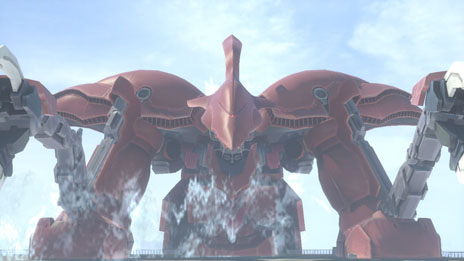 画像ギャラリー No.007のサムネイル画像 / 「ガンダムブレイカー」アプサラスIIやゲルズゲーなどと戦える「巨大モビルアーマー戦」，プレイヤーを助ける要素「覚醒」「強化モジュール」の概要が公開に
