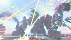 画像ギャラリー No.009のサムネイル画像 / 「ガンダムブレイカー」アプサラスIIやゲルズゲーなどと戦える「巨大モビルアーマー戦」，プレイヤーを助ける要素「覚醒」「強化モジュール」の概要が公開に