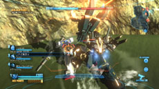 画像ギャラリー No.005のサムネイル画像 / PS Vita版「ガンダムブレイカー」，新ミッション「エリアレイドバトル」「チームアタックバトル」の詳細や，新機体の情報が公開に